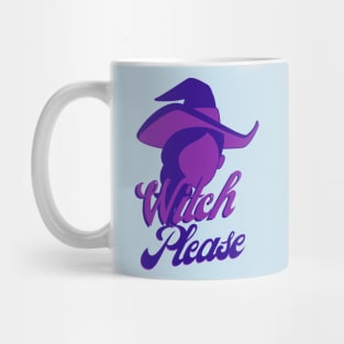 witch please purple Mug
